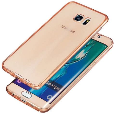 360 Silikondeksel Samsung Galaxy S6 Edge Plus SM G928F Rosa