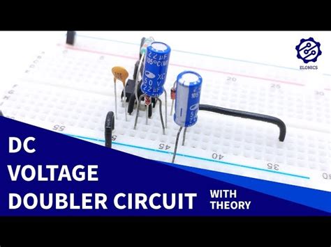 DC Voltage Doubler Circuit Using 555 Timer IC