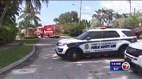 Crews Burn Off Gas From Leaky Propane Tank In Fort Lauderdale Wsvn