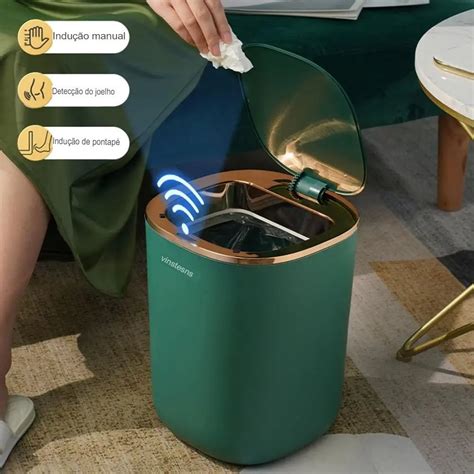 Lixeira Para Banheiro Inteligente