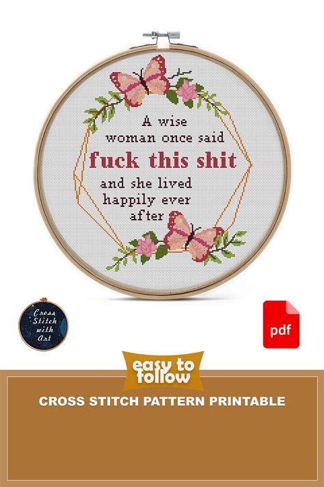 Snarky Cross Stitch Patterns Bundle Swearing Cross Stitch Etsy