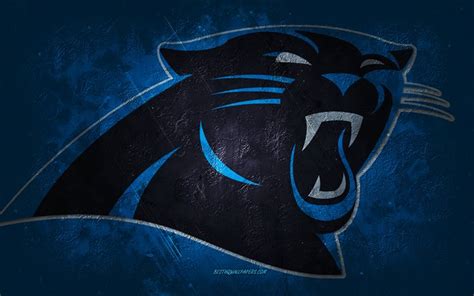 Download wallpapers Carolina Panthers, American football team, blue ...