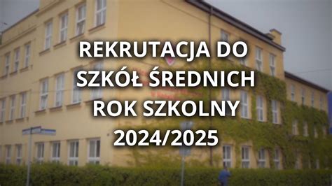 Wyniki rekrutacji do szkół średnich w powiecie koneckim 2024 2025 TKN24