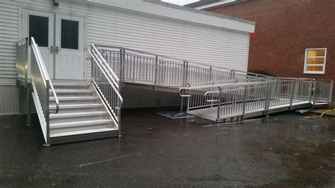 Ct Ramp And Entry Stairs Upside Innovations Installation