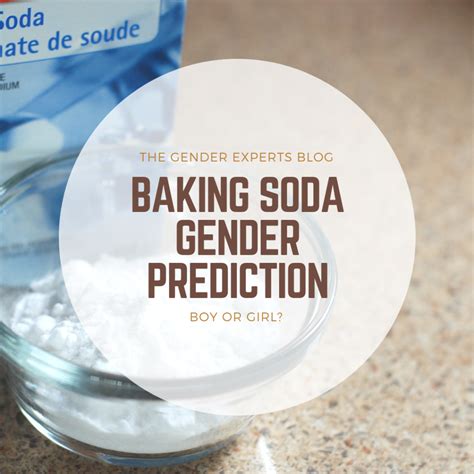 Baking Soda Test The Gender Experts