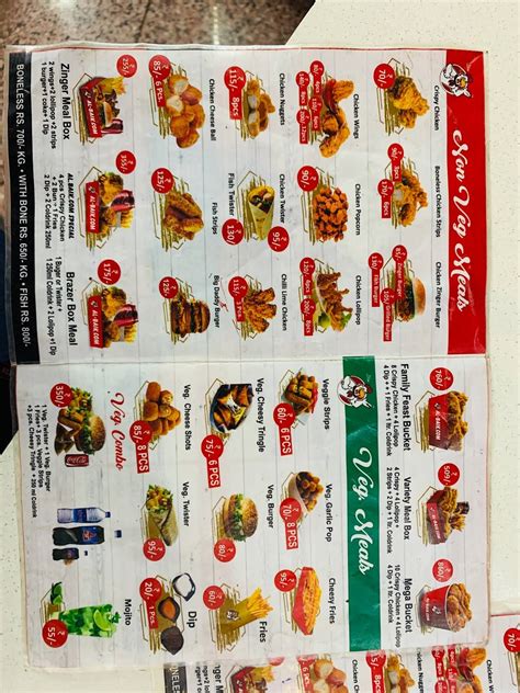 Menu At Al Baik Gaya