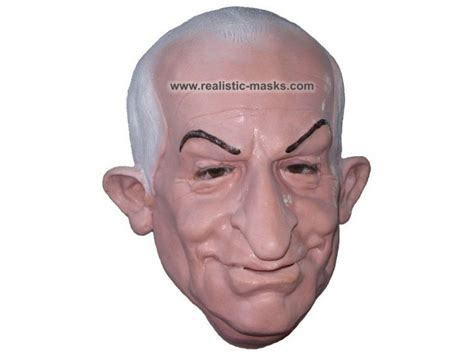 Latex Mask French Comedian Celebrity Masks Carnival Masks