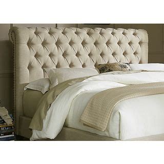 TRIBECCA HOME Knightsbridge Rolled Top Tufted Chesterfield King Bed