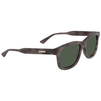 Gucci Grey Square Men S Sunglasses GG0010S 001 58 GG0010S 001 58