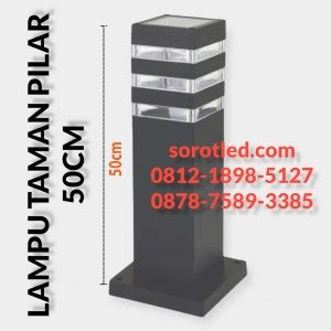 Jual Lampu Taman Pilar Cm Bollard L W Cahaya Glodok