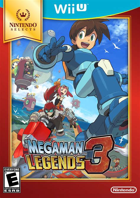 Mega Man Legends 3 Nintendo Selects Front Cover By Creativeanthony On Deviantart