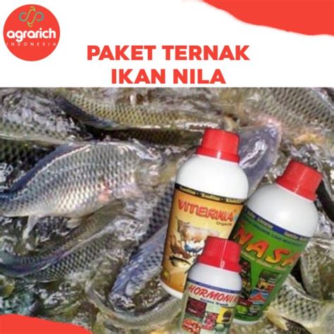 Jual Paket Lengkap Ternak Ikan NILA Dari PT NASA Viterna POC Nasa