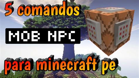 5 Comandos Para Minecraft Pe Muy Sensillos YouTube