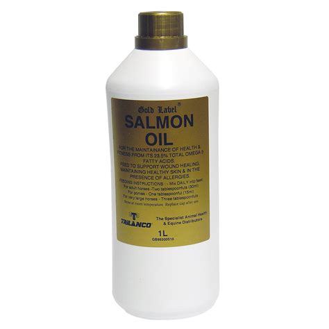 GOLD LABEL SALMON OIL 1 LT 1 LT Totalfarmsupplies Co Uk