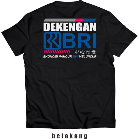 Jual Kaos Dekengan BRI Ekonomi Hancur Bri Meluncur Shopee Indonesia