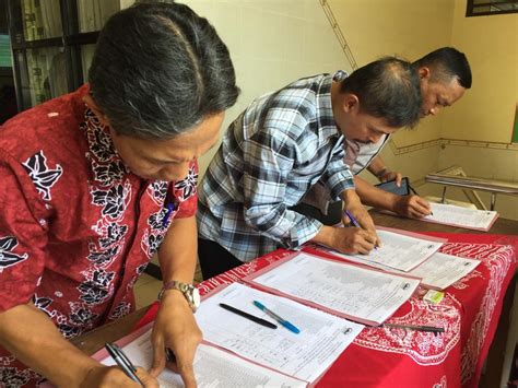 Pertemuan Orang Tua Wali Murid Kelas XII SMA Negeri 1 Magelang