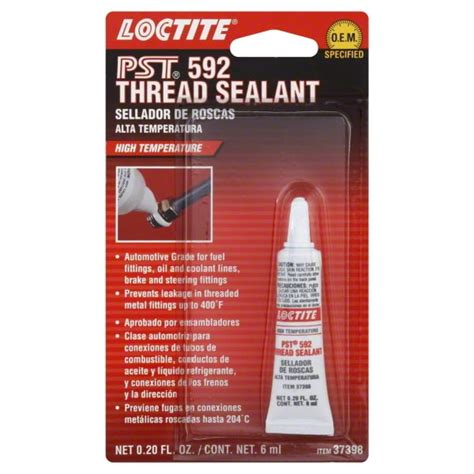 Loctite 483631 020 Oz 592 High Temperature Thread Sealant Walmart