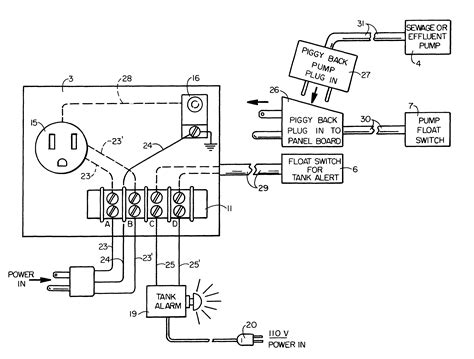 Septic Tank Float Switch Wiring Diagram 8 Pin To 4 Trailer Adapter