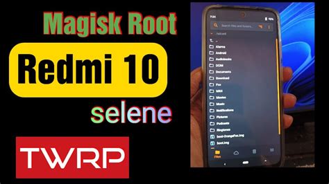 How To Magisk Root Redmi Redmi Prime Selene Using Twrp Youtube