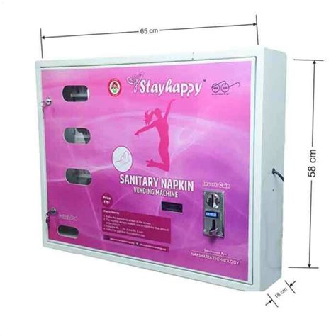 Coin Operated Automatic Sanitary Pads Vending Machine Pads