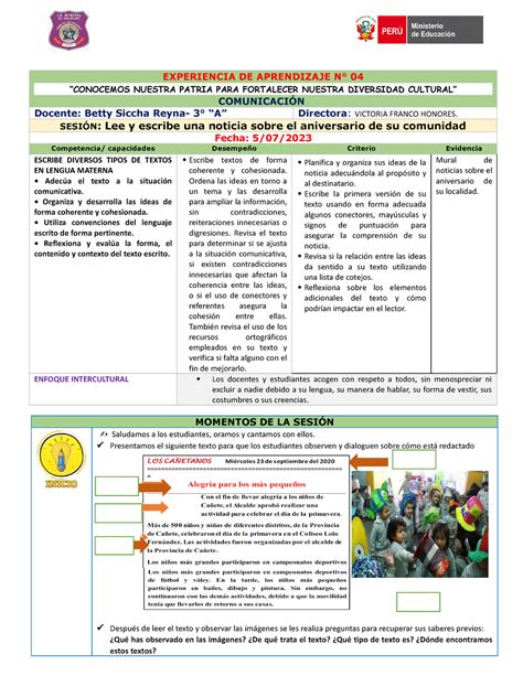 5julio Escribimos Noticias Sobre El Aniversario De La Comunidad