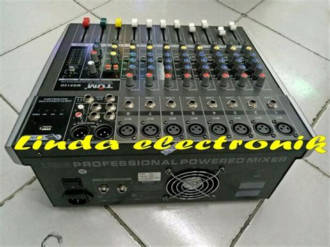 Jual Power Mixer Amplifier Channel Tum Ms D Usb Di Lapak Linda