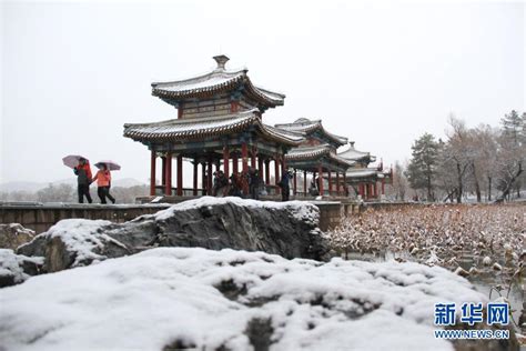 承德避暑山庄及周围寺庙雪景如画 天山网 新疆新闻门户