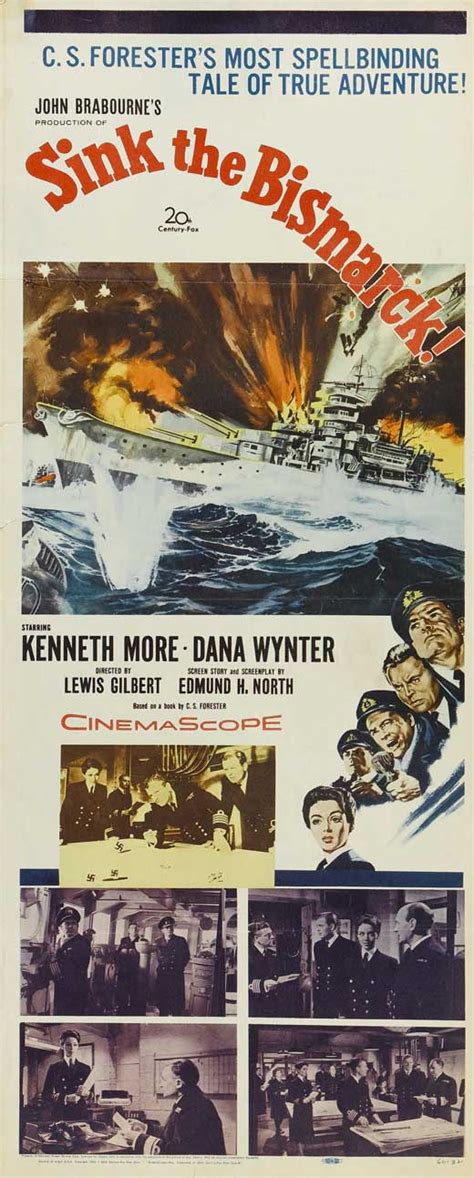 Sink the Bismarck! Movie Posters From Movie Poster Shop