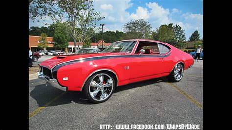 Fully Restored Red 1969 Cutlass 442 On 20 Foose Wheels Youtube