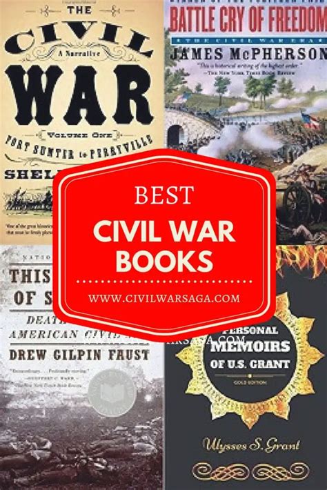 Best Books About the Civil War - CIVIL WAR SAGA