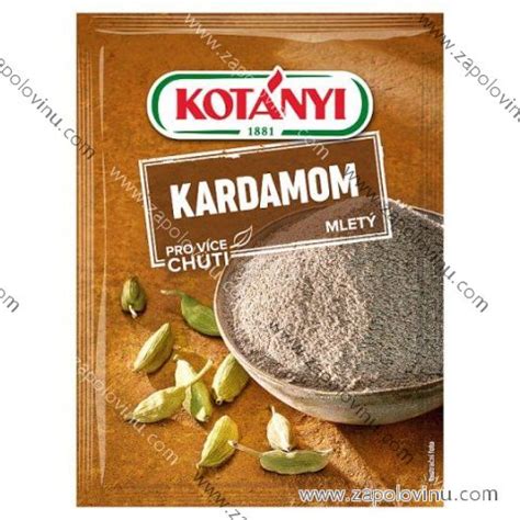 Kotányi Kardamon mletý 10g | Prodej zboží nejen z Německa