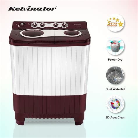 Kelvinator Kg Top Loading Semi Automatic Washing Machine With