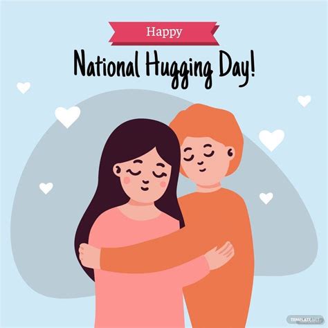 National Hugging Day Vector in EPS, Illustrator, JPG, PSD, PNG, SVG ...