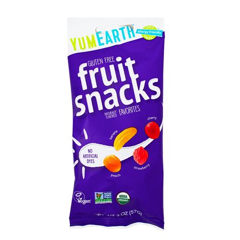 Yumearth Organic Fruit Snacks 2oz Candy Funhouse Candy Funhouse Ca