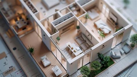 photo   detailed floor plan  annotation premium ai generated