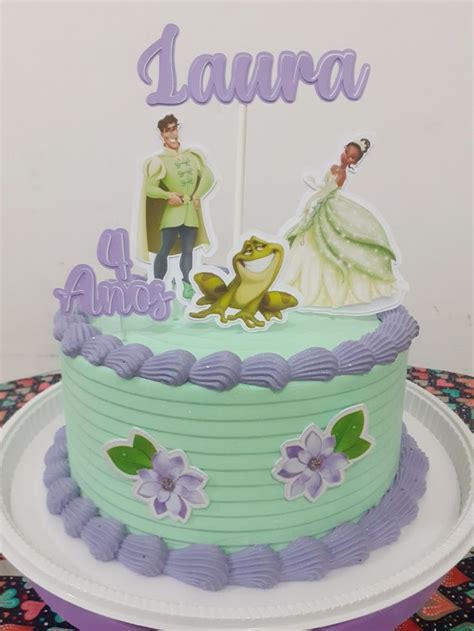 Bolo a princesa e o sapo Bolo de aniversário da princesa Bolo de