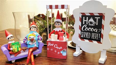 Elf On The Shelf Is A Good Time For Hot Cocoa Hot Cocoa Stand Hot