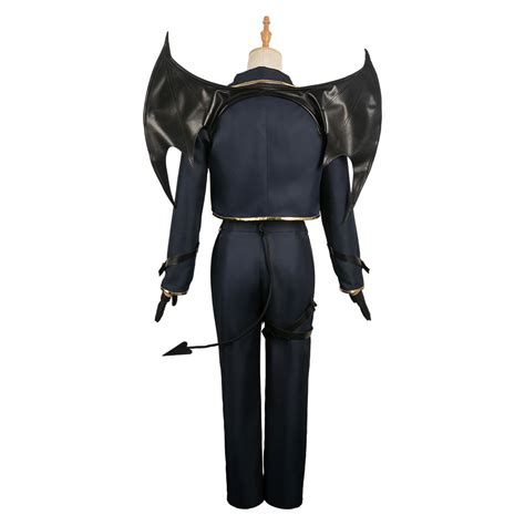 Blue Lock Mikage Reo Halloween Black Devil Suit Cosplay Costume Outfit ...