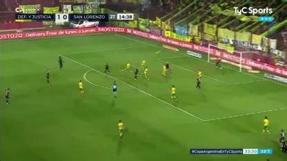 Defensa Y Justicia Vs San Lorenzo El Cabezazo De Malcom Braida