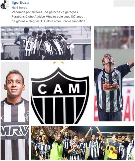 JOGADORES DO ATLÉTICO PARABENIZAM O CLUBE Camisa Doze