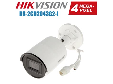 2022 Original Hikvision DS 2CD2043G2 I 4MP POE IR WDR Fixed Bullet