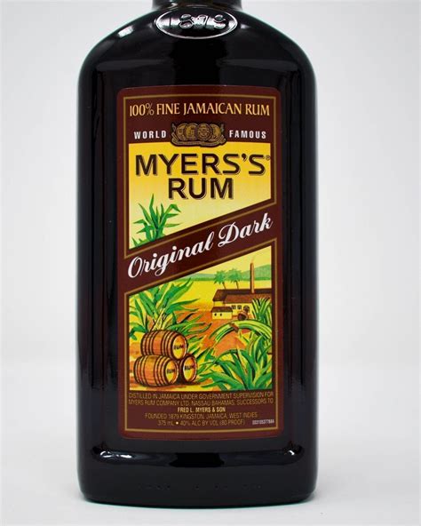 Myers's Dark Rum 375ml - Princeville Wine Market