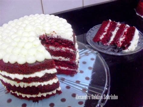 T Lo Bolos Confeitaria Artesanal Naked Red Velvet Cake Bolo Veludo