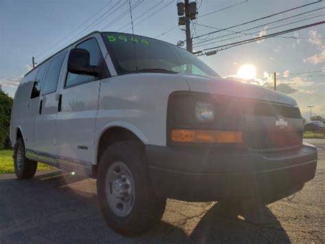 Ton Cargo Van Chevy Express Fleet Maintained For Sale In