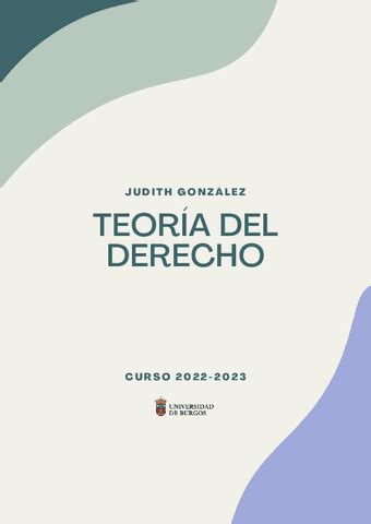 Teoría del Derecho pdf