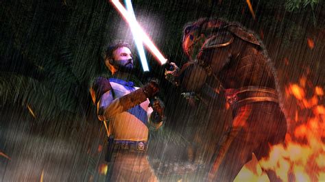 Kyle Katarn vs Desaan Jedi Outcast video game. | Star wars facts, Star ...