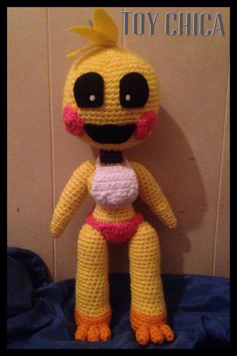 Crochet Toy Chica Plushie Crochet Toys Soft Toy Patterns Handmade Plush