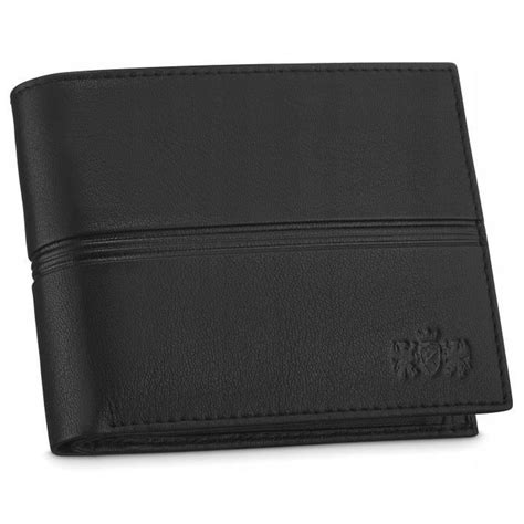 Portefeuille Homme En Cuir Noir Horizontal Zagatto Cdiscount