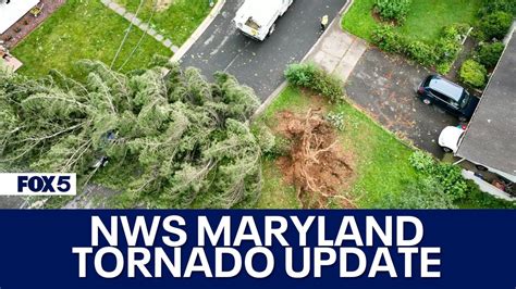 Nws Maryland Tornado Update Youtube