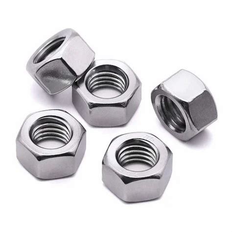 Hexagonal Stainless Steel Hex Nut Thickness Mm Size Mm